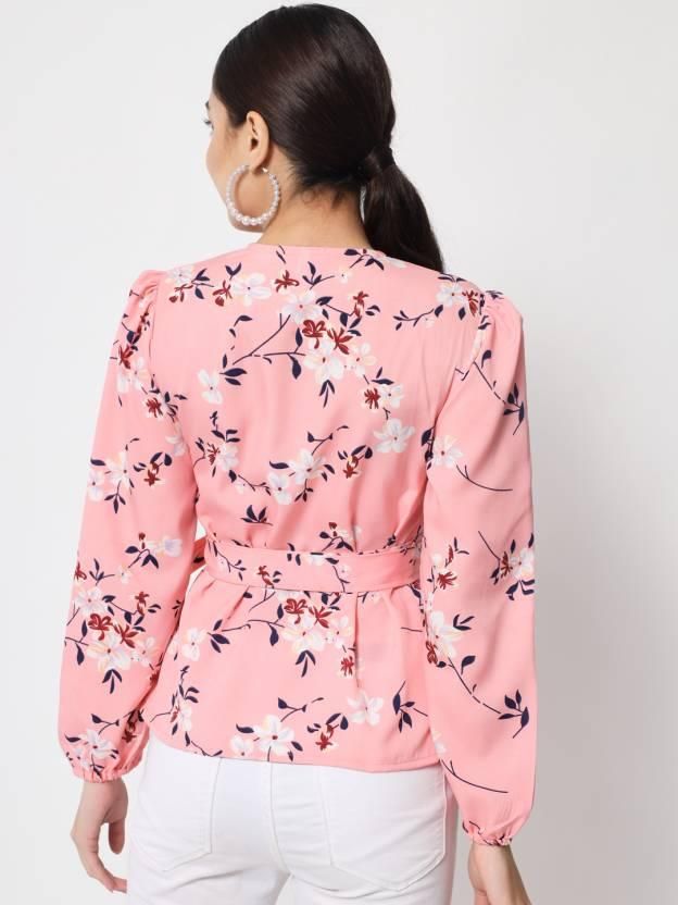 Casual Floral Print Women Top